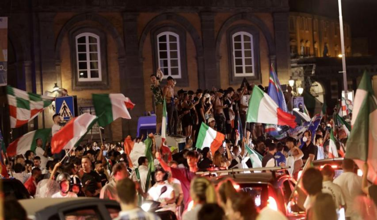 Italy erupts in celebration after Euro soccer triumph